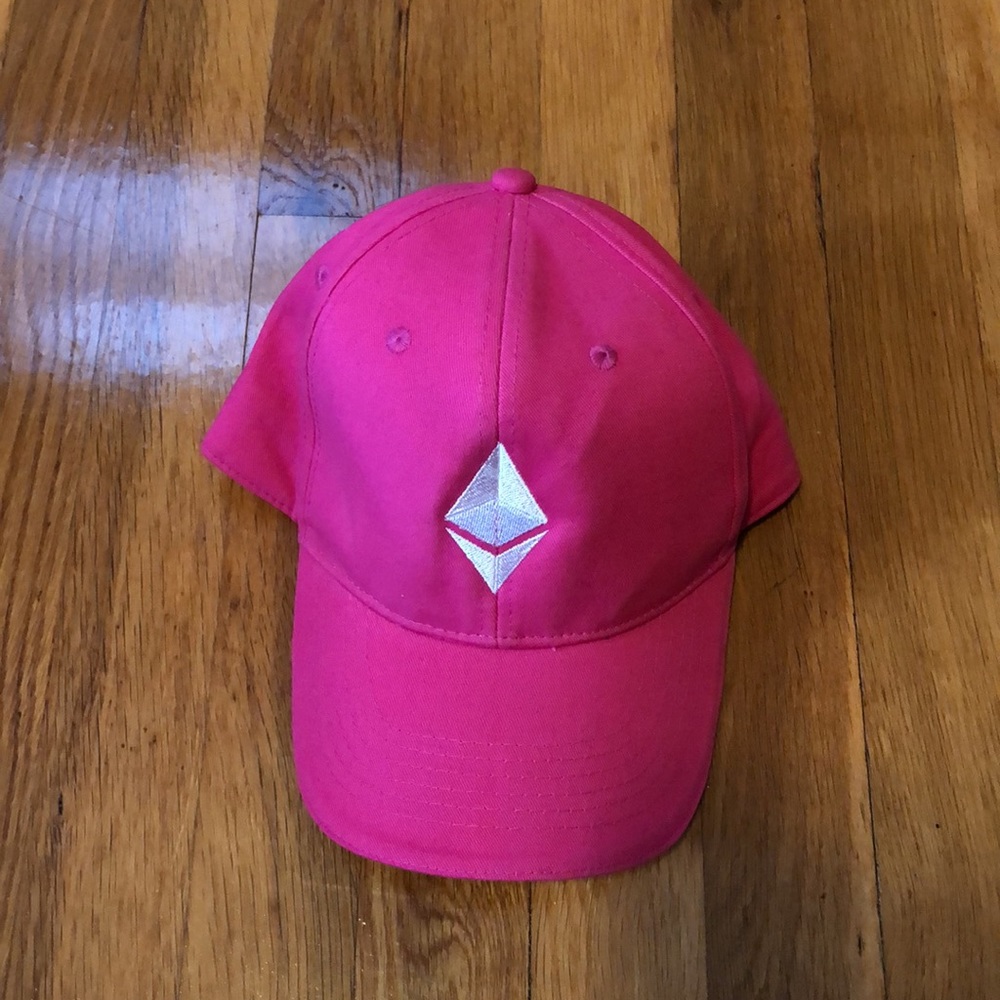 Pink Ethereum Hat - Picture 5 of 5